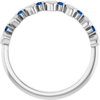 Accented Stackable Heart Ring - Image 2