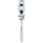 Accented Stackable Heart Ring - Image 4