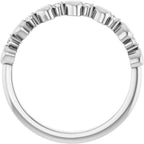 Accented Stackable Heart Ring - Image 2