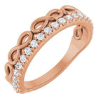 Infinity-Inspired Stackable Ring
