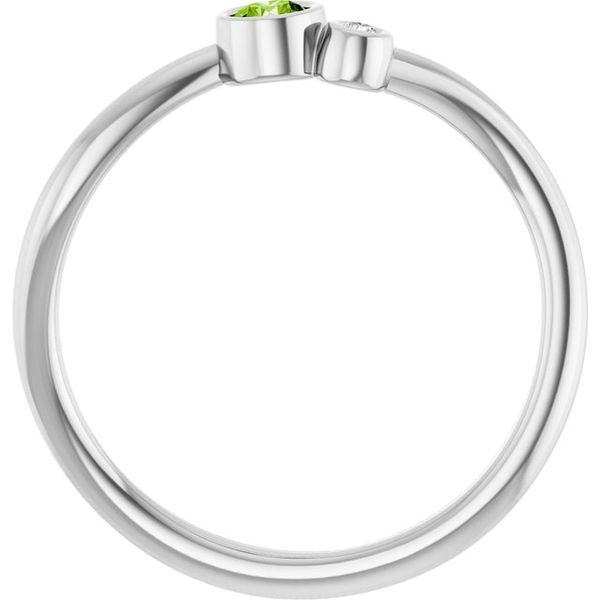 Accented Bezel-Set Ring - Image 2