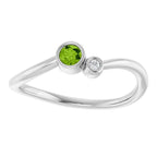 Accented Bezel-Set Ring - Image 3