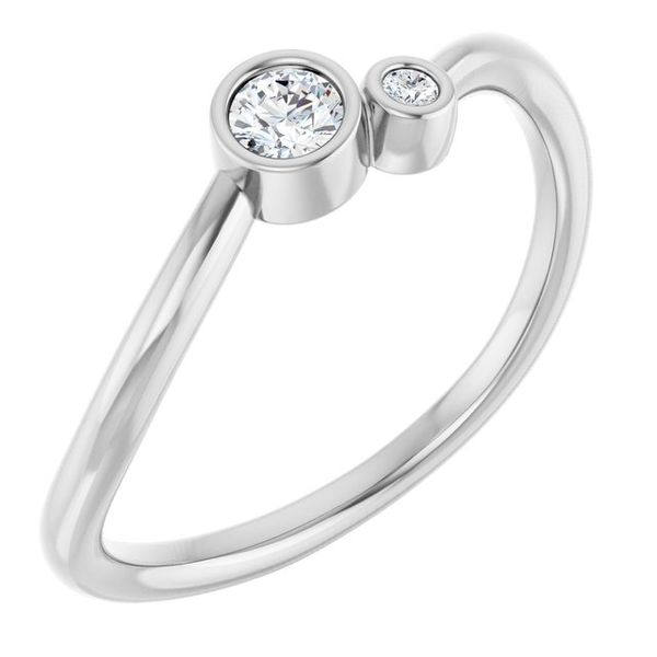 Accented Bezel-Set Ring