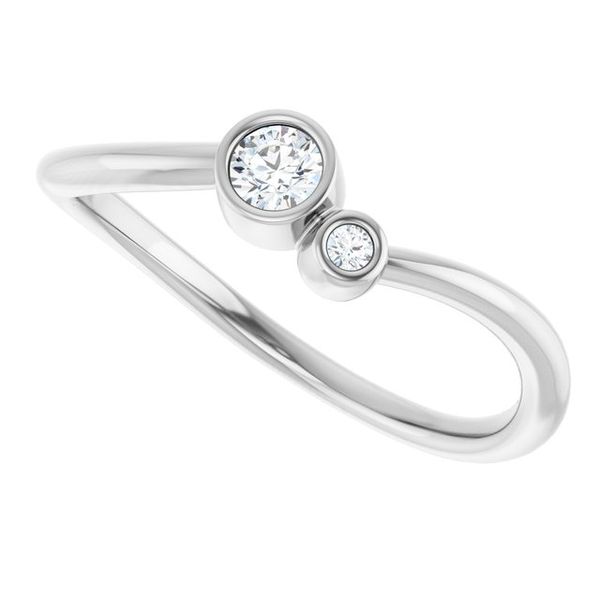 Accented Bezel-Set Ring - Image 5