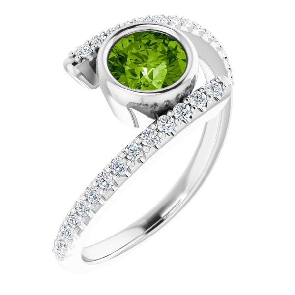 Bezel-Set Accented Ring