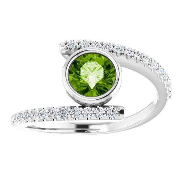 Bezel-Set Accented Ring - Image 3