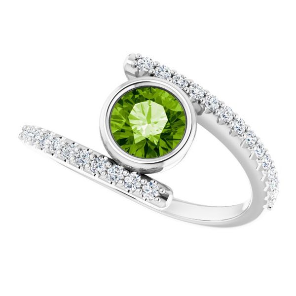 Bezel-Set Accented Ring - Image 5