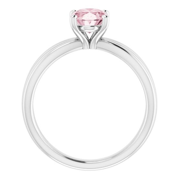 Solitaire Negative Space Ring - Image 2