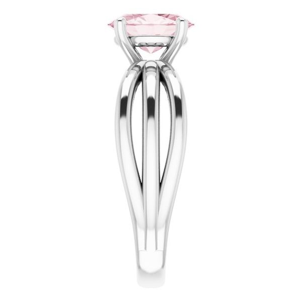 Solitaire Negative Space Ring - Image 4