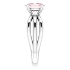 Solitaire Negative Space Ring - Image 4