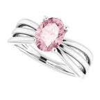 Solitaire Negative Space Ring - Image 5