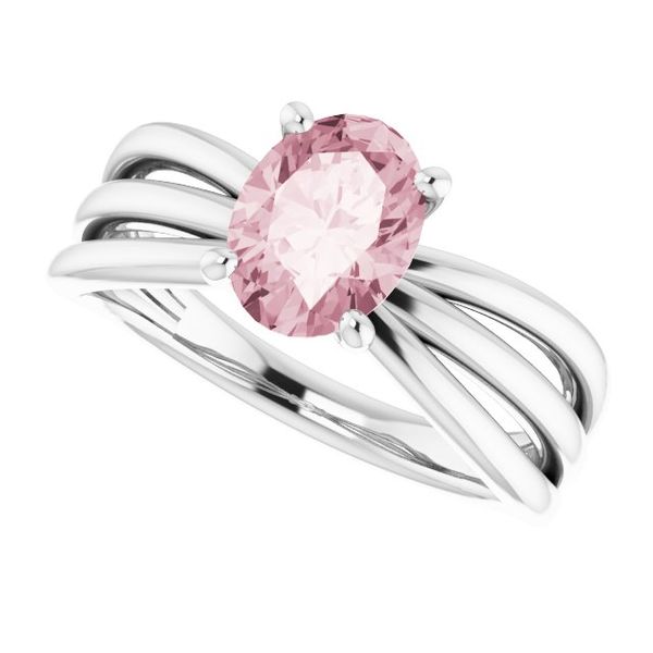 Solitaire Negative Space Ring - Image 5