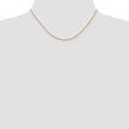 Leslie's 14K 1.15mm D/C Oval Link Chain - Image 4
