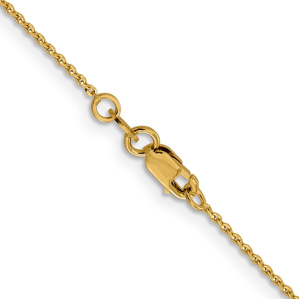 Leslie's 14K 1.15mm D/C Oval Link Chain - Image 3