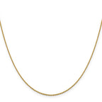 Leslie's 14K 1.15mm D/C Oval Link Chain - Image 2