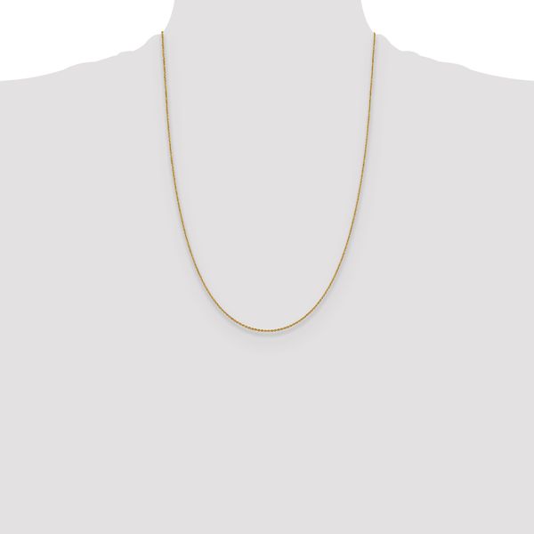 Leslie's 14K 1.15mm D/C Oval Link Chain - Image 4