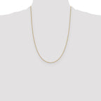 Leslie's 14K 1.15mm D/C Oval Link Chain - Image 4