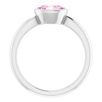 Bezel-Set Solitaire Ring - Image 2