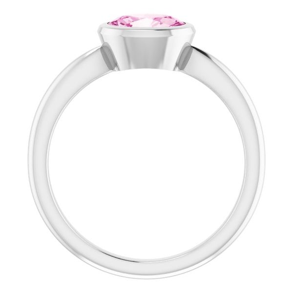 Bezel-Set Solitaire Ring - Image 2