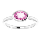 Bezel-Set Solitaire Ring - Image 3