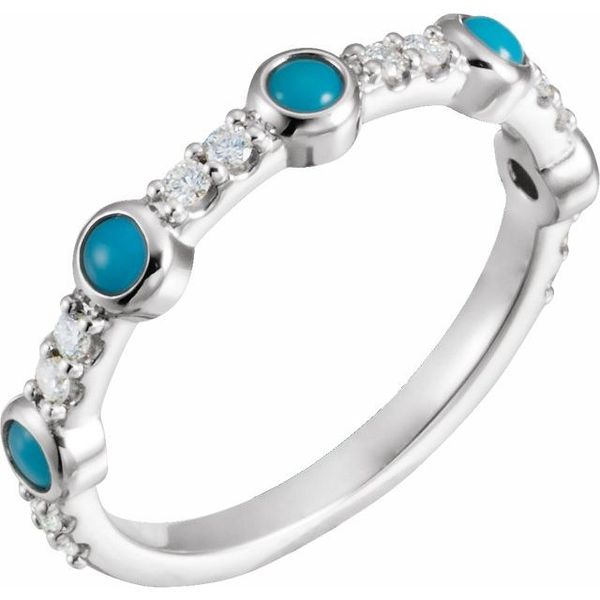 Accented Cabochon Ring