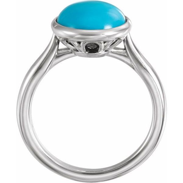 Bezel-Set Solitaire Ring - Image 2