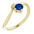 Accented Bypass Ring