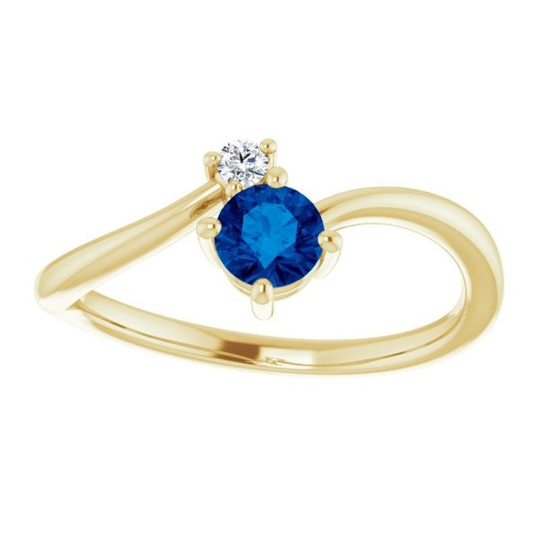 Accented Bypass Ring - Image 3