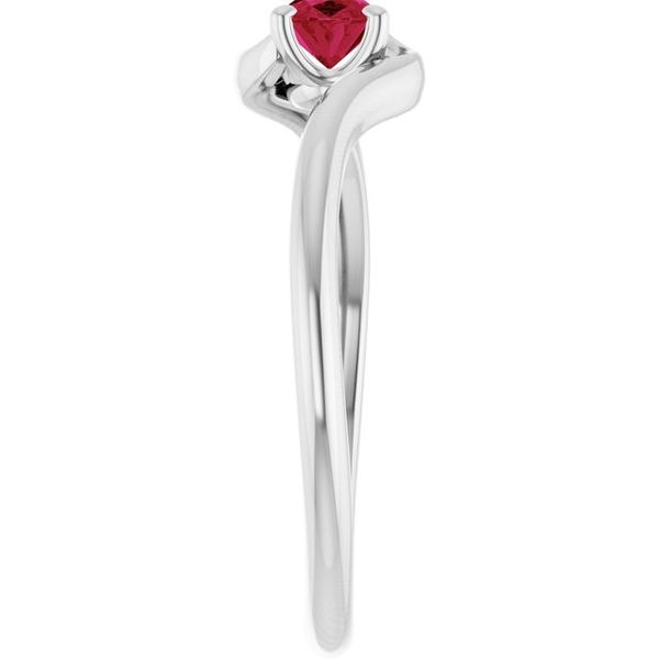 Solitaire Bypass Ring - Image 4