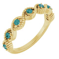 Accented Stackable Ring