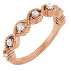 Accented Stackable Ring