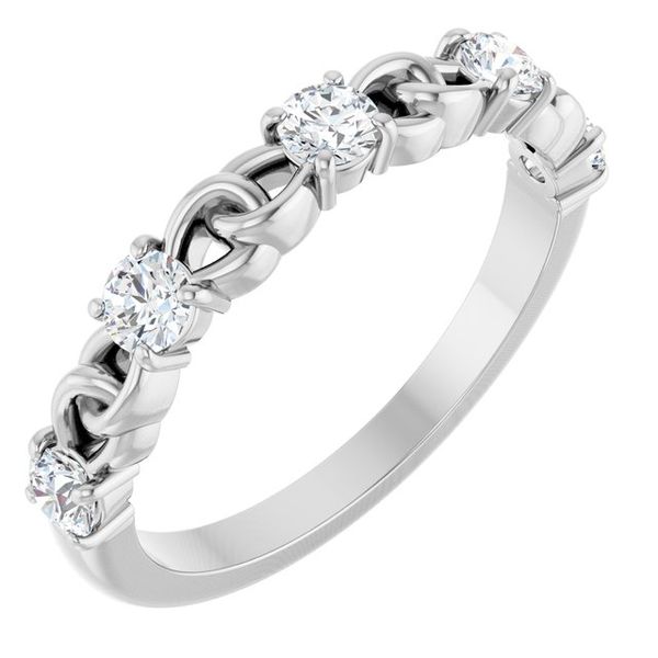 Accented Stackable Ring