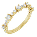 Accented Stackable Ring