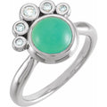 Bezel-Set Cabochon Ring