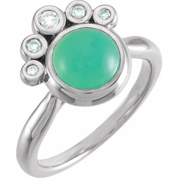Bezel-Set Cabochon Ring