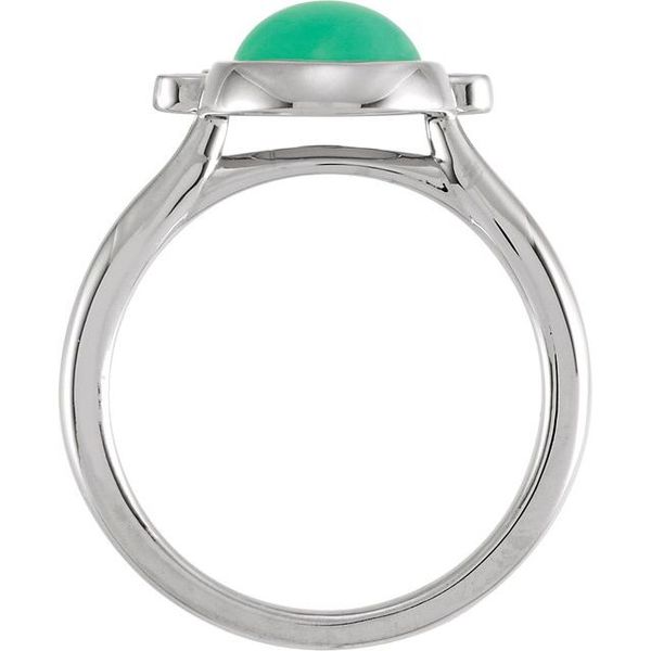 Bezel-Set Cabochon Ring - Image 2