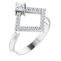 Accented Geometric Ring