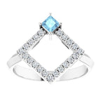 Accented Geometric Ring - Image 3
