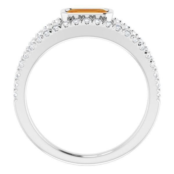 Bezel-Set Accented Ring - Image 2