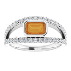 Bezel-Set Accented Ring - Image 3