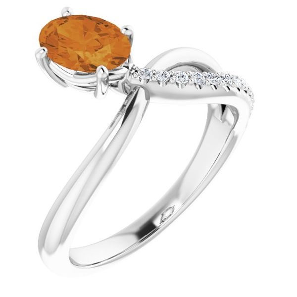 Accented Freeform Ring
