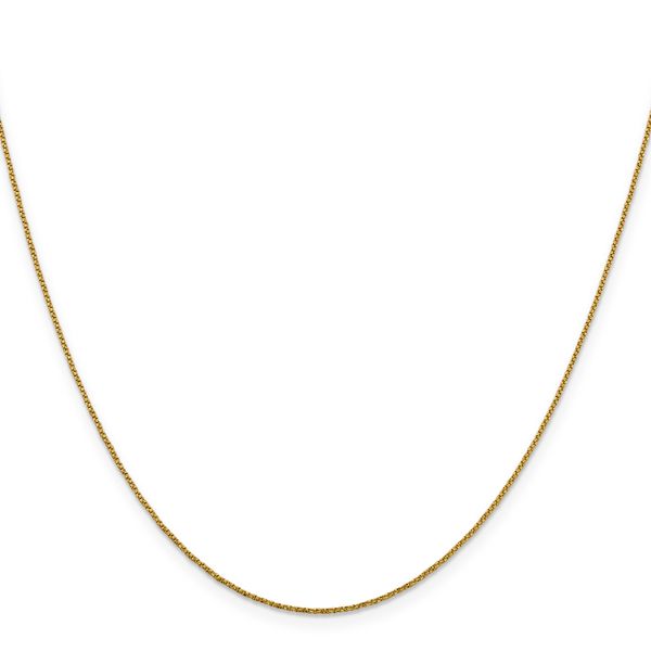 Leslie's 14K .9mm D/C Twisted Box Chain - Image 2