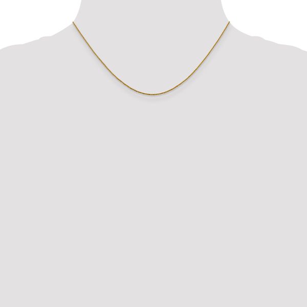 Leslie's 14K .9mm D/C Twisted Box Chain - Image 4