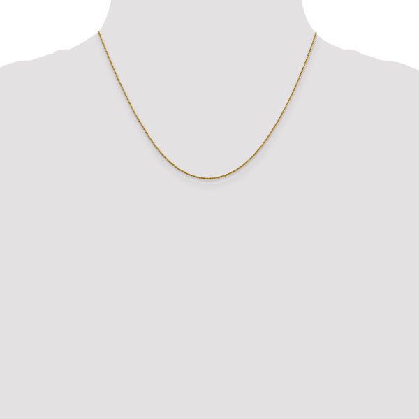 Leslie's 14K .9mm D/C Twisted Box Chain - Image 4