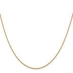 Leslie's 14K .9mm D/C Twisted Box Chain - Image 2