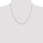 Leslie's 14K .9mm D/C Twisted Box Chain - Image 4