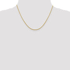 Leslie's 14K 1.40mm D/C Oval Link Chain - Image 4