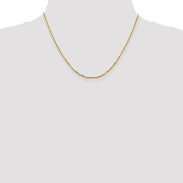 Leslie's 14K 1.40mm D/C Oval Link Chain - Image 4