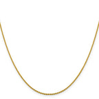 Leslie's 14K 1.40mm D/C Oval Link Chain - Image 2