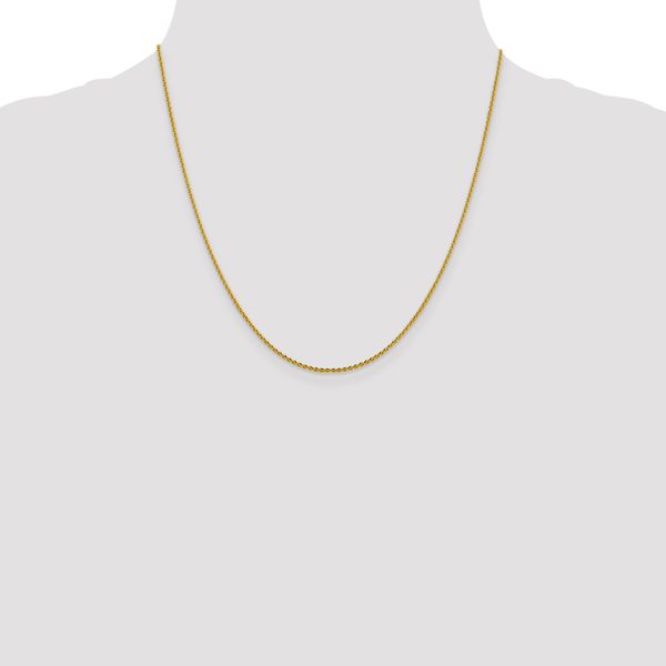 Leslie's 14K 1.40mm D/C Oval Link Chain - Image 4